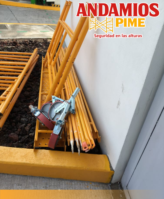 Inspección de estructuras seguras en renta de andamios cdmx